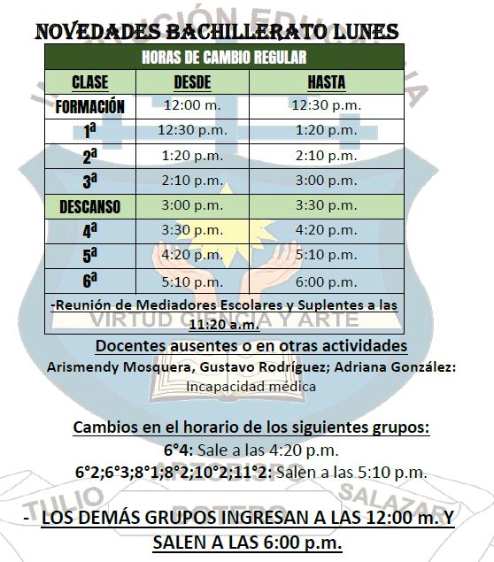 Horario